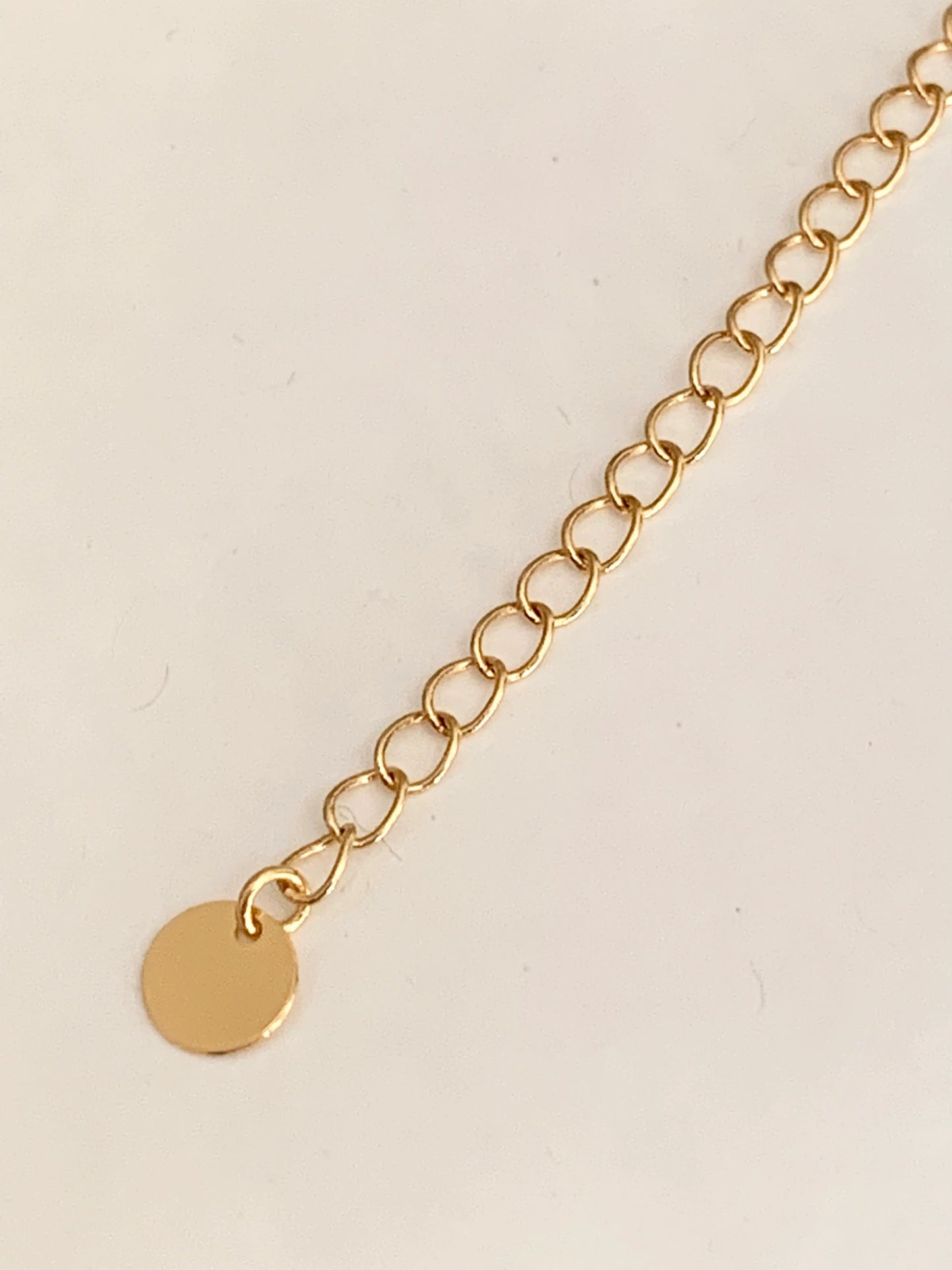 1 Ensemble Extension chaîne rallonge 40mm/80 mm plaqué or 1 micron, chaînette rallonge chaîne maille 3,5mm doré