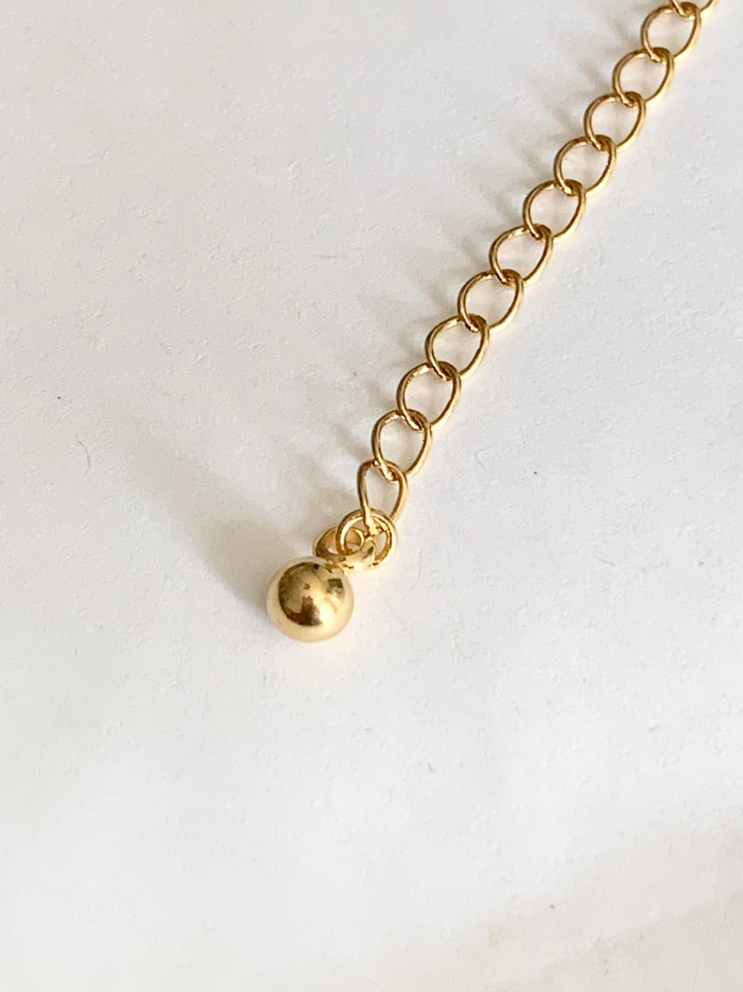1 Ensemble Extension chaîne rallonge 40mm/80 mm plaqué or 1 micron, chaînette rallonge chaîne maille 3,5mm doré