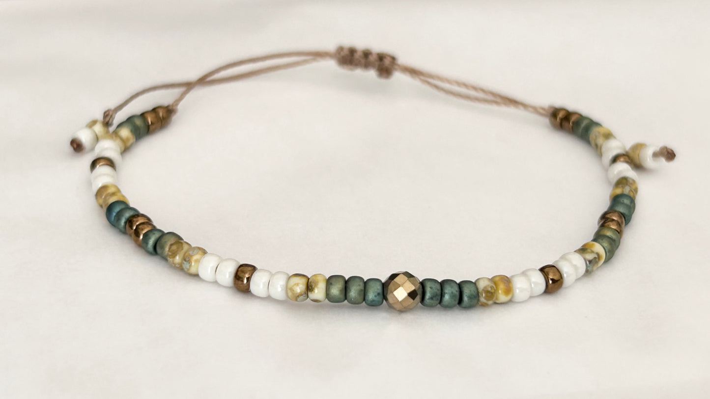 Bracelet perles Miyuki Mélange de Picasso