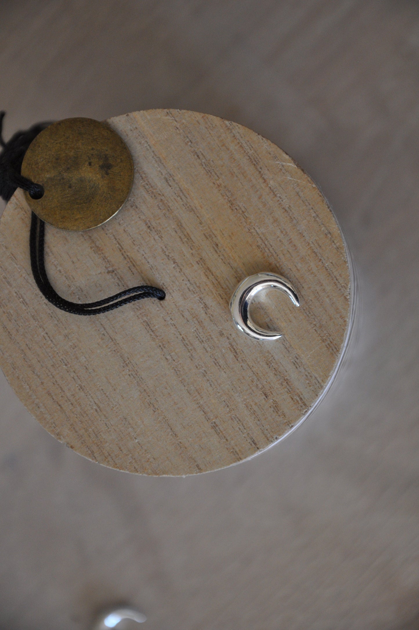 Corne pendentif Plaqué Argent 925 de très belle qualité