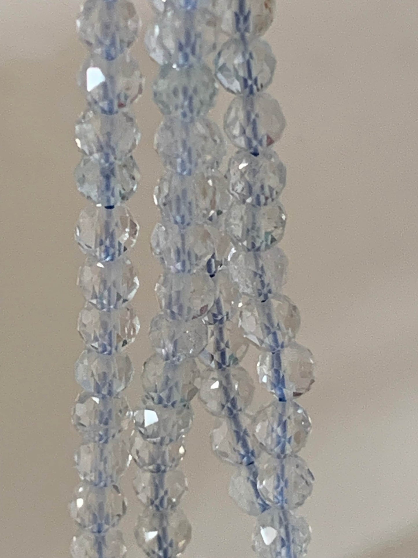 Topaze 4/4,2 mm facettée, 10 perles facettes gemme naturelle 4mm, TOPAZE pierre naturelle