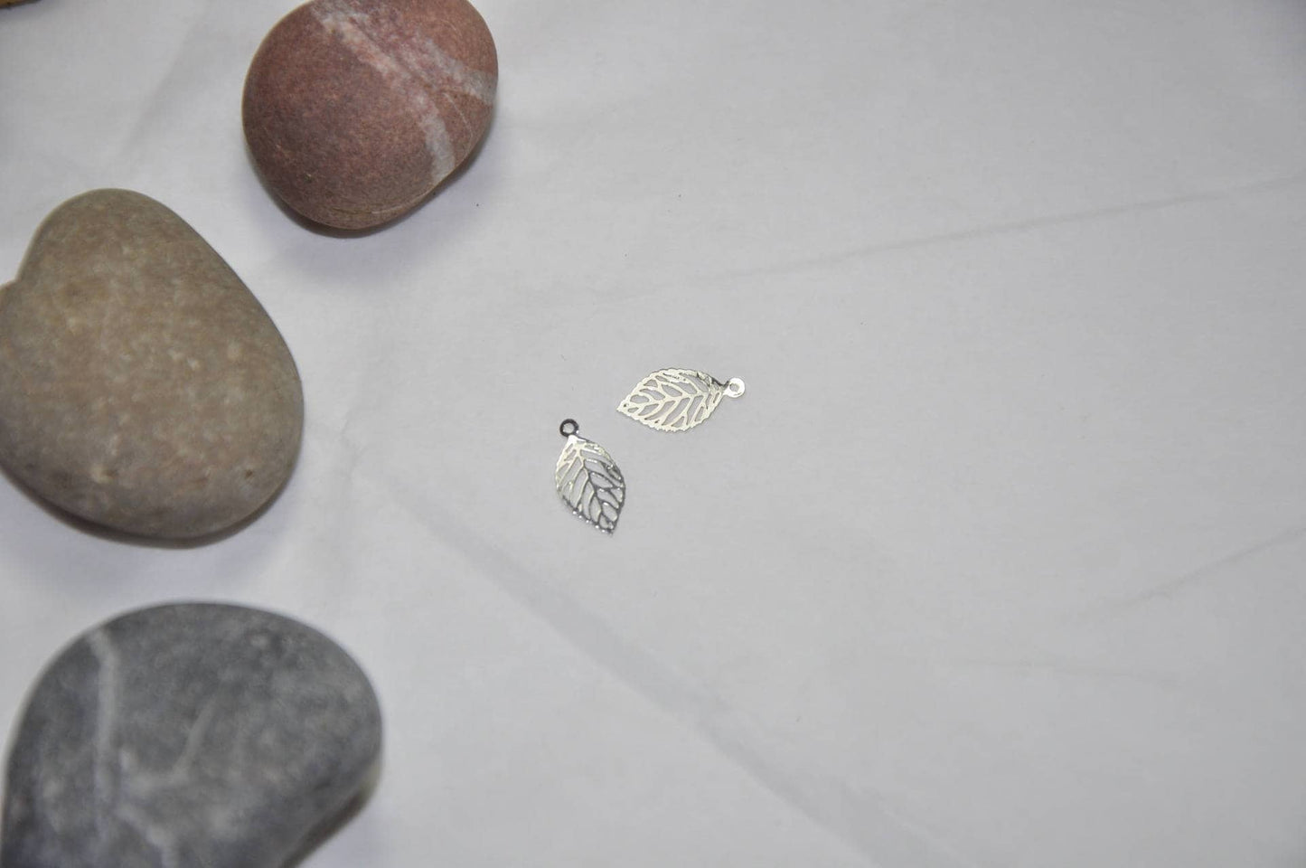 Feuille Filigrane Argent 925 12 x 6 mm